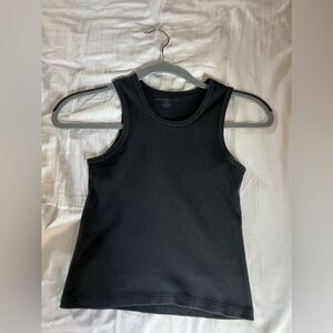 Brandy Melville black tank top, one size but fits xs/s. Slight crop